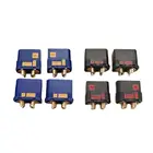 4 пары EC8 с защитой от искры Батарея разъем 8 мм позолоченная Банановая головка 180A Мужской Женский Разъем Запчасти для дрона с дистанционным управлениемавтомобиля