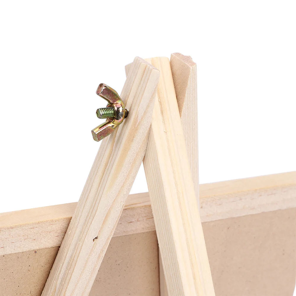 Складная доска для письма настольная сообщений мольберт из сосновой древесины