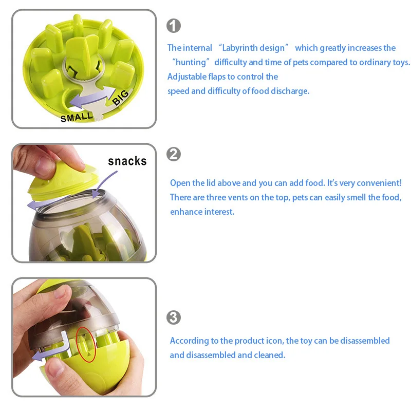 Семейная еда для собак чаша с шариками игрушка щенков корма игрушки домашних