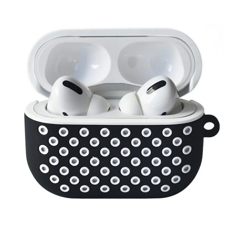 

Suitable for airpods one, two and three generation protective sleeve Apple Airpods two-color silicone Bluetooth headset sleeve