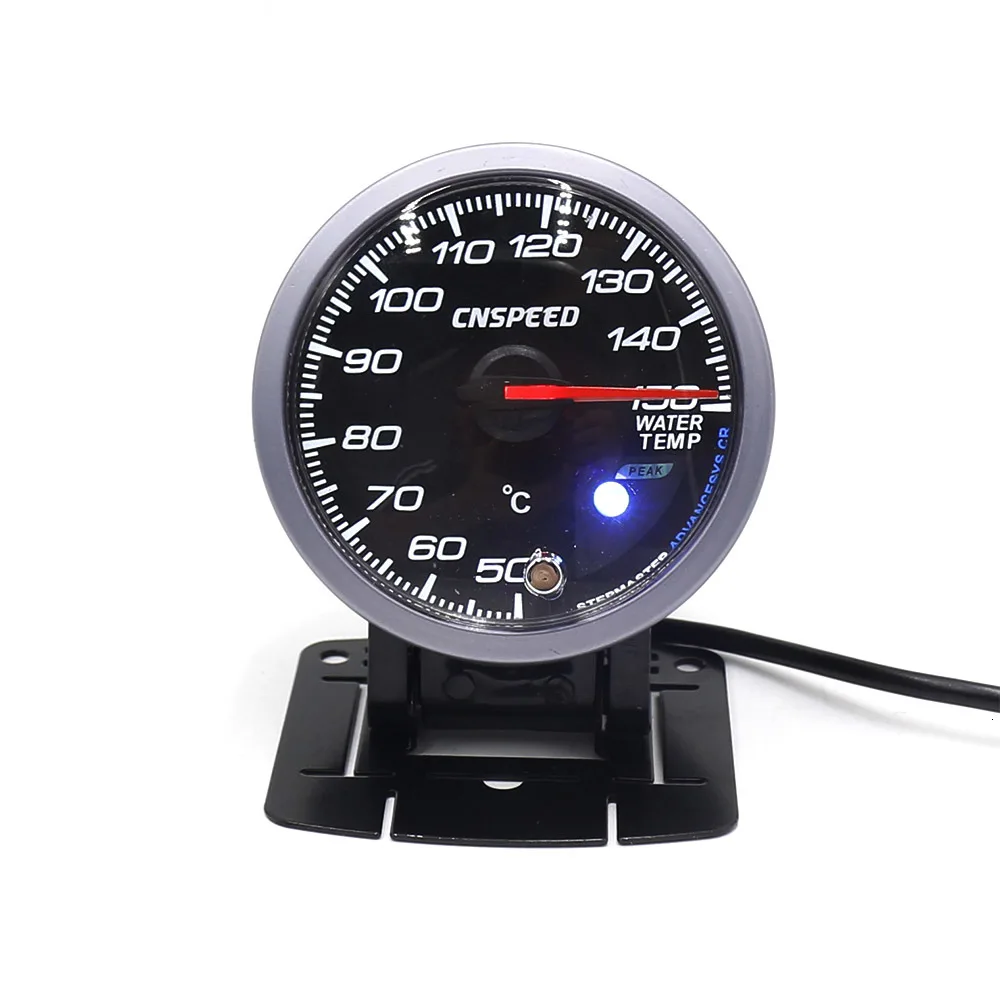 CNSPEED 60 мм Автомобильный датчик температуры воды 50-150C с датчиком температуры воды с белым и янтарным освещением автомобильный измеритель YC101413