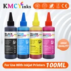 Набор чернил KMCYinks, 100 мл, универсальные, для принтера Canon, HP, Lexmark, Epson, Brother