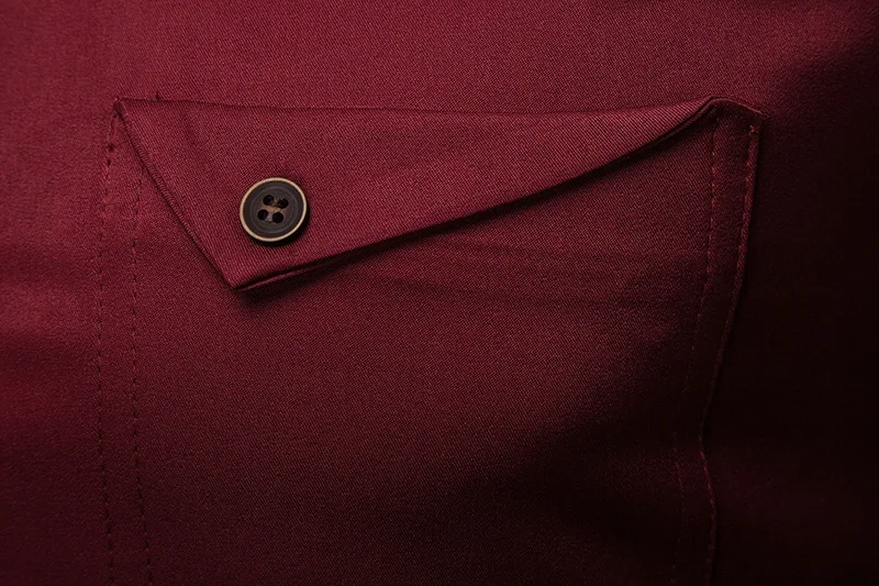 Мужская классическая рубашка с длинным рукавом белая приталенная на пуговицах в