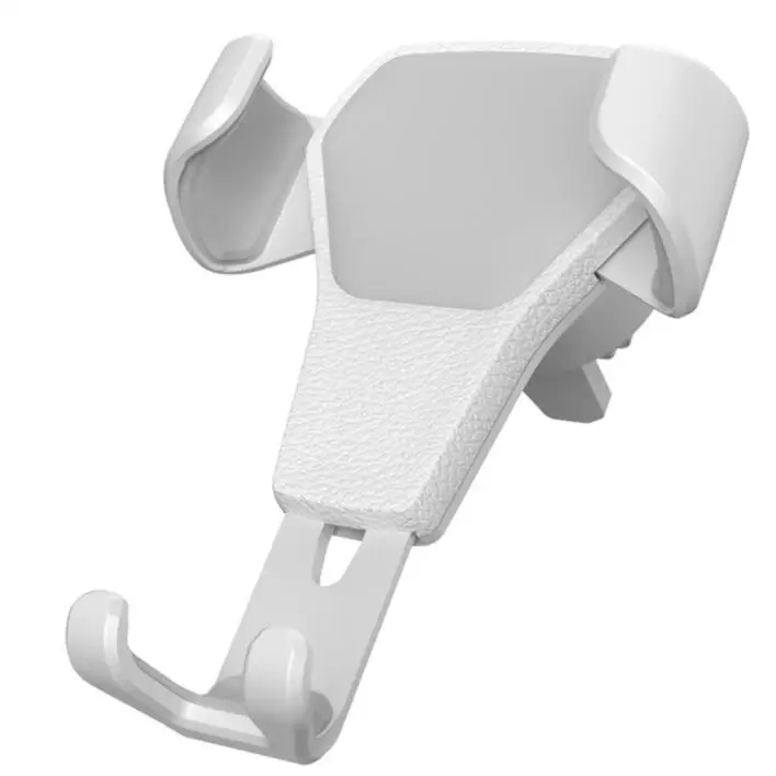 White Holder Автомобильный держатель для телефона с одной рукой, gps, аксессуары, 4-6 дюймов, экран Tabelts, PC ABS+ PC, крепкий держатель для вентиляционного отверстия - Цвет: White Holder