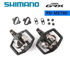 SHIMANO GRX PD ME700 SPD Trail Регулируемая устойчивая педаль для эндуро MTB горный велосипед черный с широкой поверхностью 11 скоростей