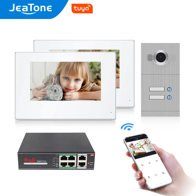 Беспроводной видеодомофон wifi для дома. Video intercom doorbell ч/б. Беспроводной видеозвонок на дверь в квартиру. Домофон wifi с функцией открывания замка. Домофон беспроводной для частного дома комплект.