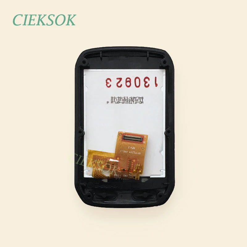 ЖК-экран черного цвета с сенсорным экраном и рамкой для велосипедного измерителя