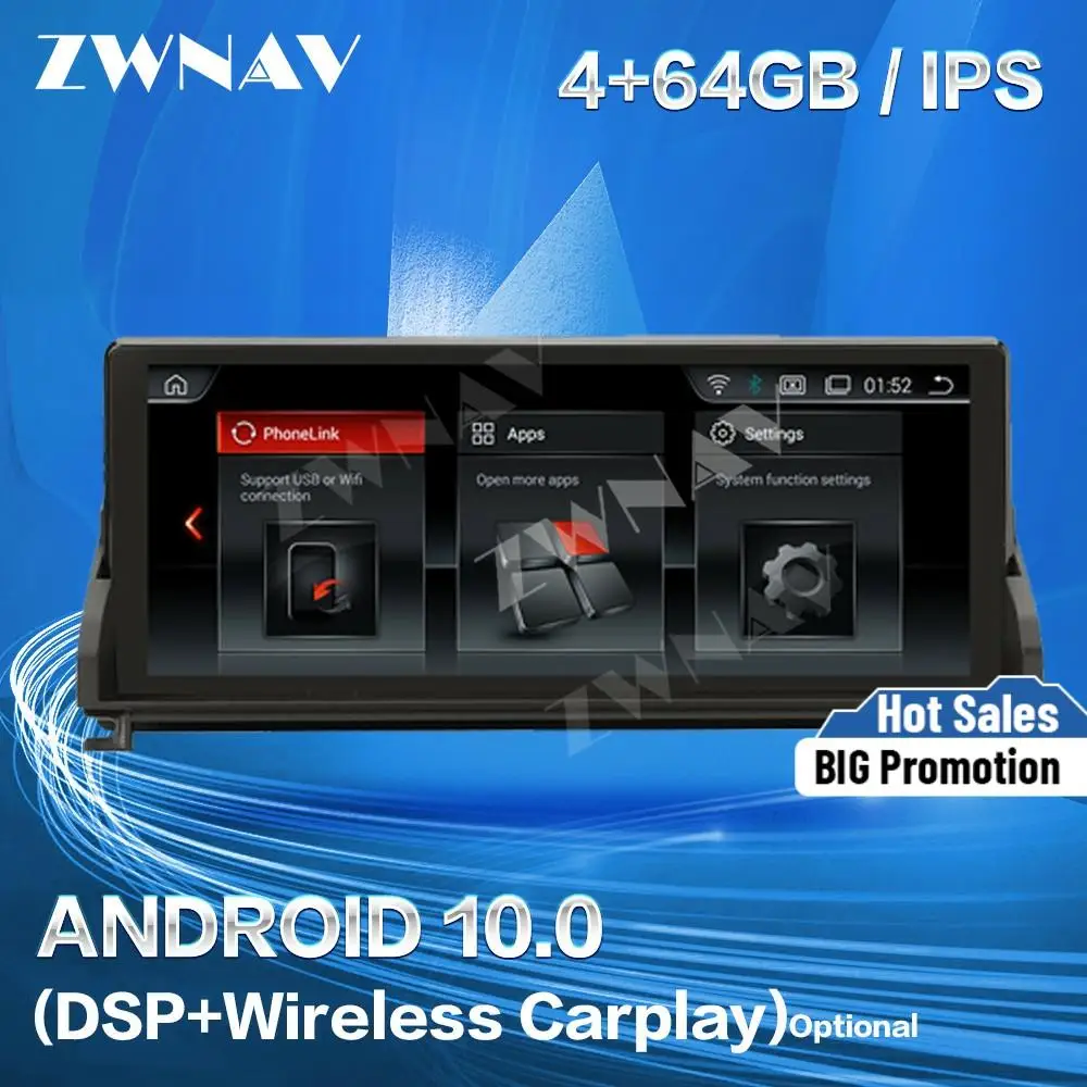 

Wireless Carplay For 2009 2010 2011 2012 2013 2014 2015 2016 2017 2018 BMW Z4 E89 Android Player GPS Audio Stereo Radio Recorder