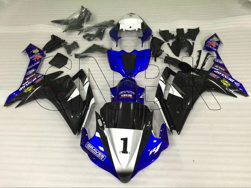 Обтекатели для мотоциклов YAMAHA YZFR1 2008 YZF1000 R1 Пластиковые обтекатели 2007 2008|Полные