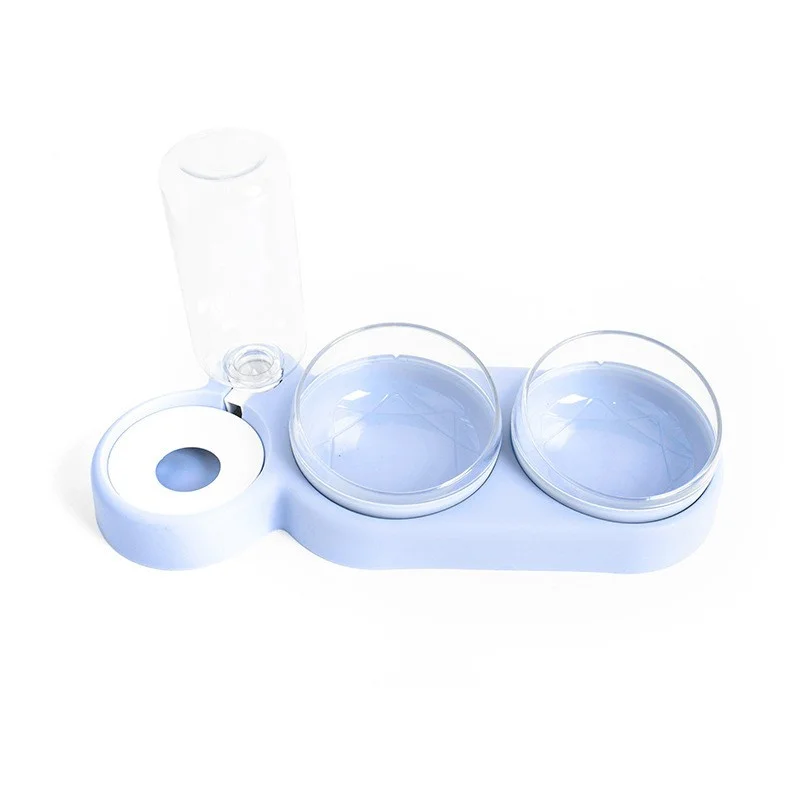 

Double Pet Bowls Food Water Feeder Stainless Steel Pet Drinking Dish Feeder Cat Puppy Feeding Supplies Pet Accessories