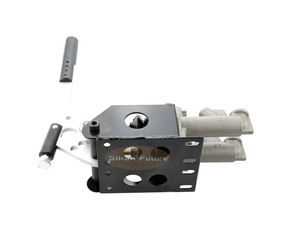 Universal Car Racing Hydraulic Drift Handbrake Vertical Horizantal Drift Lever Drift E-Brake Double Cylinder Hand Brake