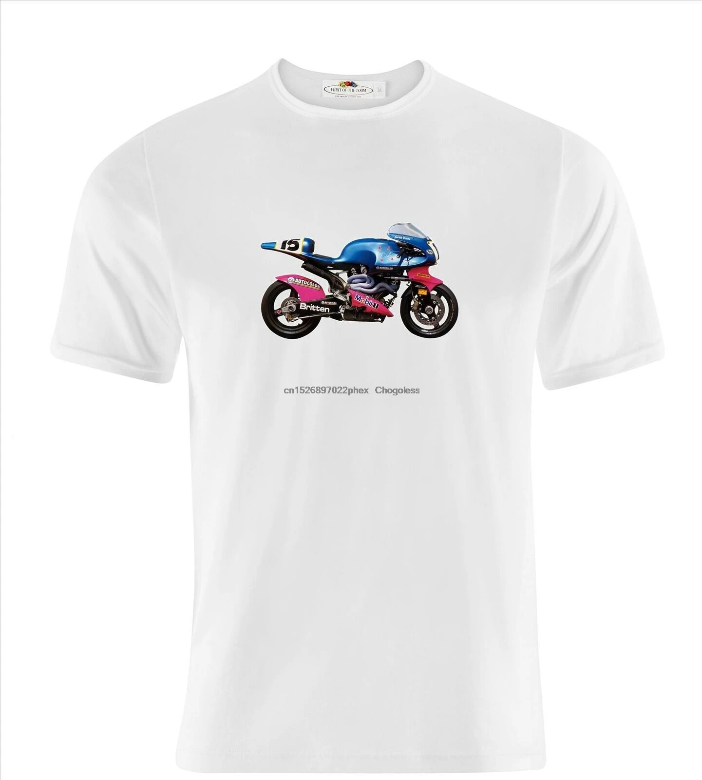 

Motorcycle t shirts Britten V1000 1995 biker shirts various colours