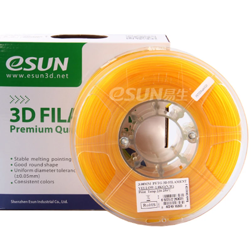 ESUN/нить 1 75 мм/PLA ABS Смола ТПУ PETG PRO/для 3D принтера/3D ручка/Anycubic Creality Ender-3 PRO V2/из