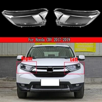 car replacement headlight clear lens headlamp clear cover coupe convertible shell lampshade for honda crv 2017 2018 2019