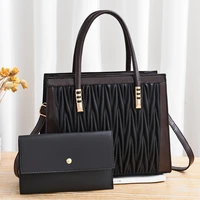 BRIGGS New 2021 Women Casual Tote Handbag Leather Fashion Black Lady Shoulder Crossbody Purse High Quality Office Bags