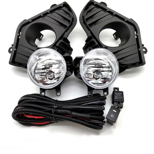 fog lights for Toyota RAV 4 2019 2020 RAV4 led lens DRL halogen fog light fog lamp cover Grille hood headlights headlight frame