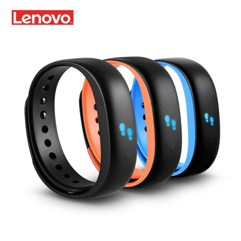 Оригинальный Смарт браслет lenovo HW02 IP67 водонепроницаемый G сенсор Bluetooth пульсометр