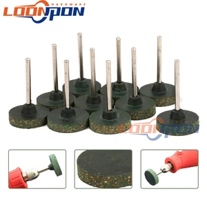 100 шт. Т-образная Шлифовальная головка из кунжутного каучука с хвостовиком 18 дюйма, наконечник для заусенцев, вращающийся инструмент для полировки металлов, высокое качество