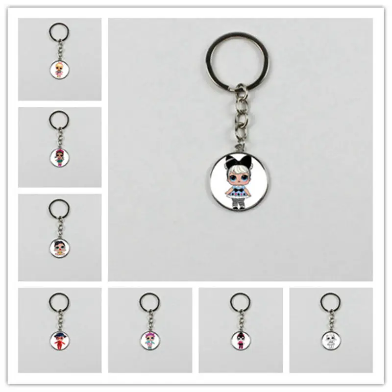 Кукла хаха мультфильм брелок милый ребенок флэш Кукольное платье принцессы