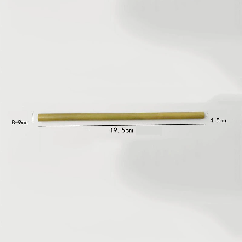 6 шт. экологически чистый многоразовый бамбуковый соломинки с Чистящая Щетка для