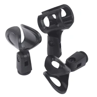 1Pc Universal Microphone Clip For Shure Mic Holder Handheld Microphone Wireless Wire Mic Stand Accessory Black