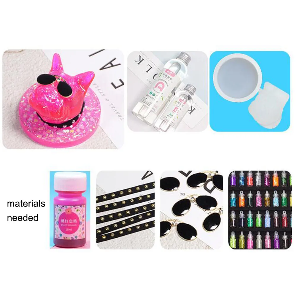 Эпоксидный клей против желтизны, кристаллический, прозрачный, смешанный (3:1), для домашнего декора, сопротивление растворителю, AB на.