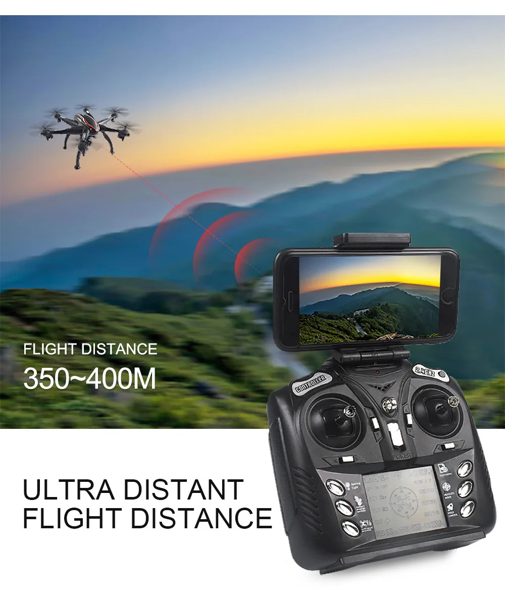 Дрон с GPS 5G Wi Fi HD 780 P/1080 P Камера Follow Me (следуй за мной) 6 ось пульт дистанционного