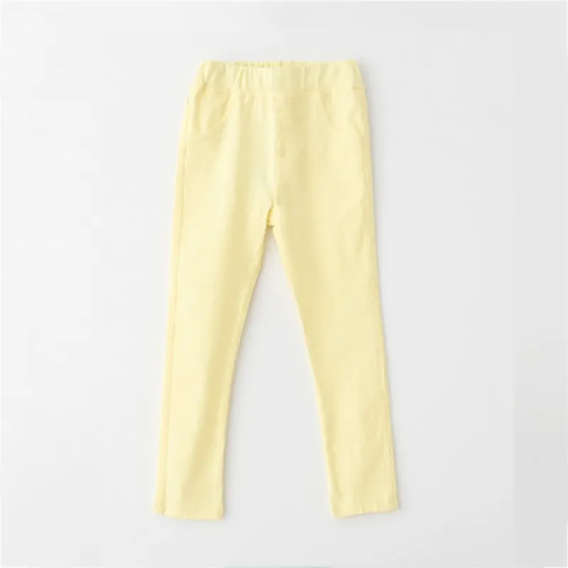 

Candy Color Girls Pencil Pants Spring Summer Cotton Pencil Pants For Kids Girls Casual Children Pants