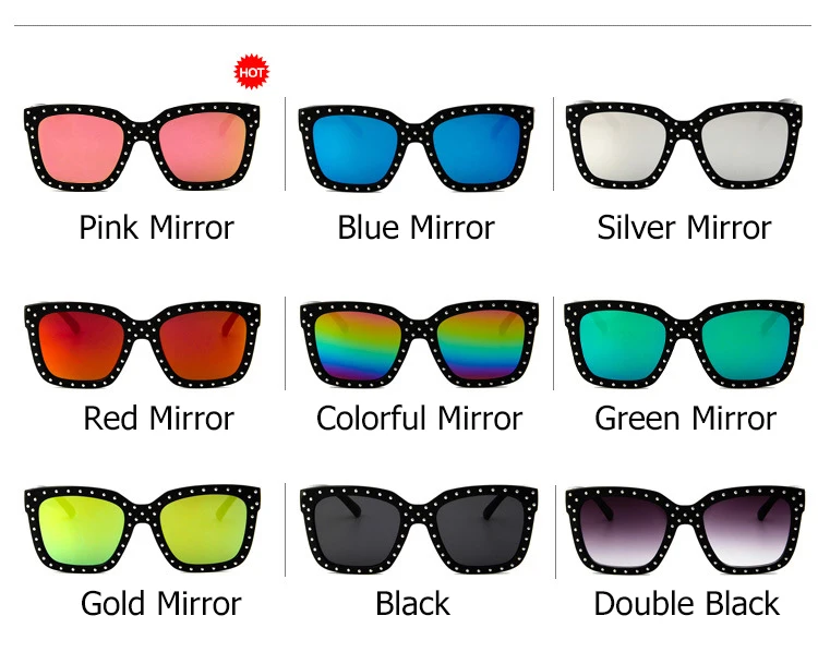 

Fashion Punk Rivet Retro Oversized Sunglasses for Men Women Brand Designer Ladies Sun Glasses Unisex Eyewear Eyeglasses UV400