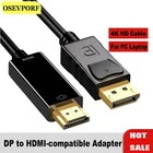4K адаптер для порта дисплея DP в HDMI-совместимый адаптер 1080P кабель-конвертер для порта дисплея для ПК ноутбука проектора порт дисплея PS 4 адаптер