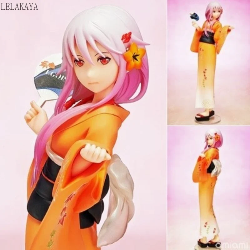 

17cm Guilty Crown Anime Cartoon 2 Generation FREEing Figure Yuzuriha Inori Yukata Kimono Ver. PVC Action Figure Sexy Girls Model