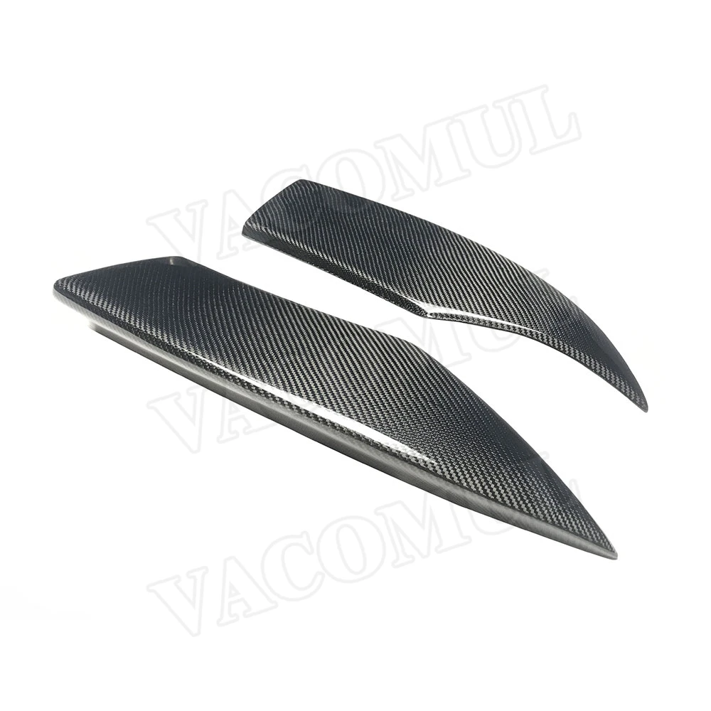 Автомобильные разветвители для заднего бампера из углеродного волокна щитки