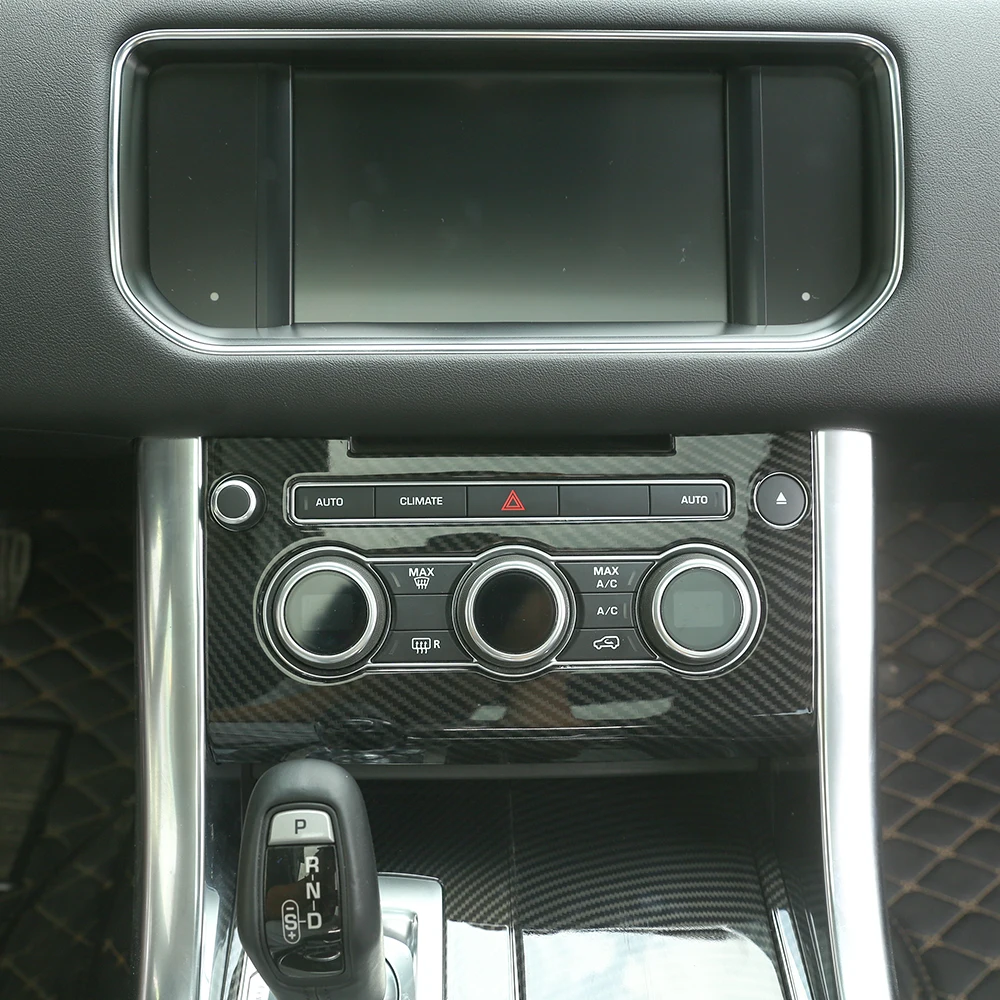Центральная консоль AC Панель рамка Крышка Накладка для Land Rover Range Rover Sport RR Sport