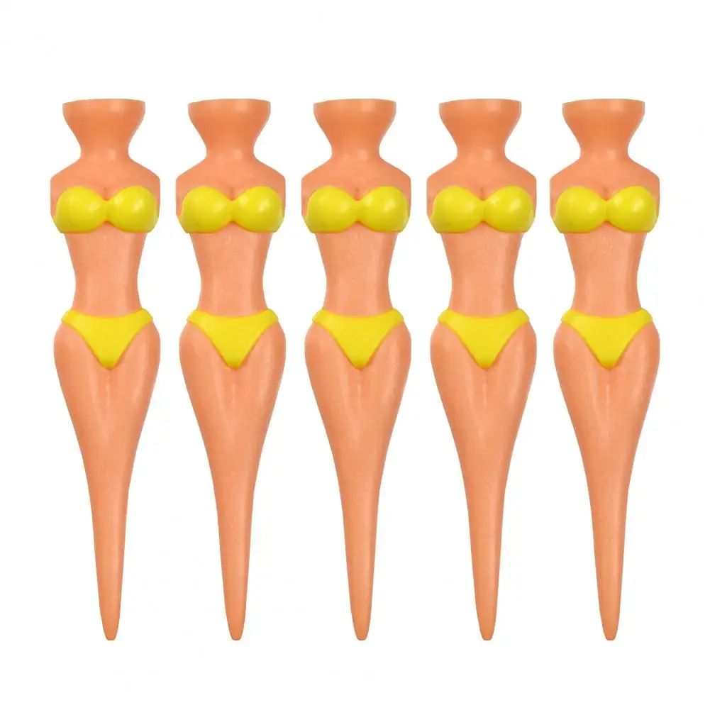 

HOT 5Pcs Sexy Bikini Lady Model Shape Golf Tee Ball Holder Outdoor Sport Accessory