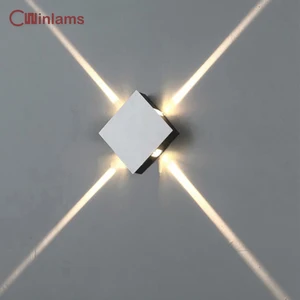Светодиодный настенный светильник прикроватный светильник спальня гостиная настенный светильник Современный простой креативный коридор отель Крест Звезда настенный светильник ac85-265v