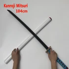 104 см Kimetsu no Yaiba меч оружие Demon Slayer Kanroji Mitsuri косплей меч 1:1 аниме нож ниндзя игрушка из полиуретана