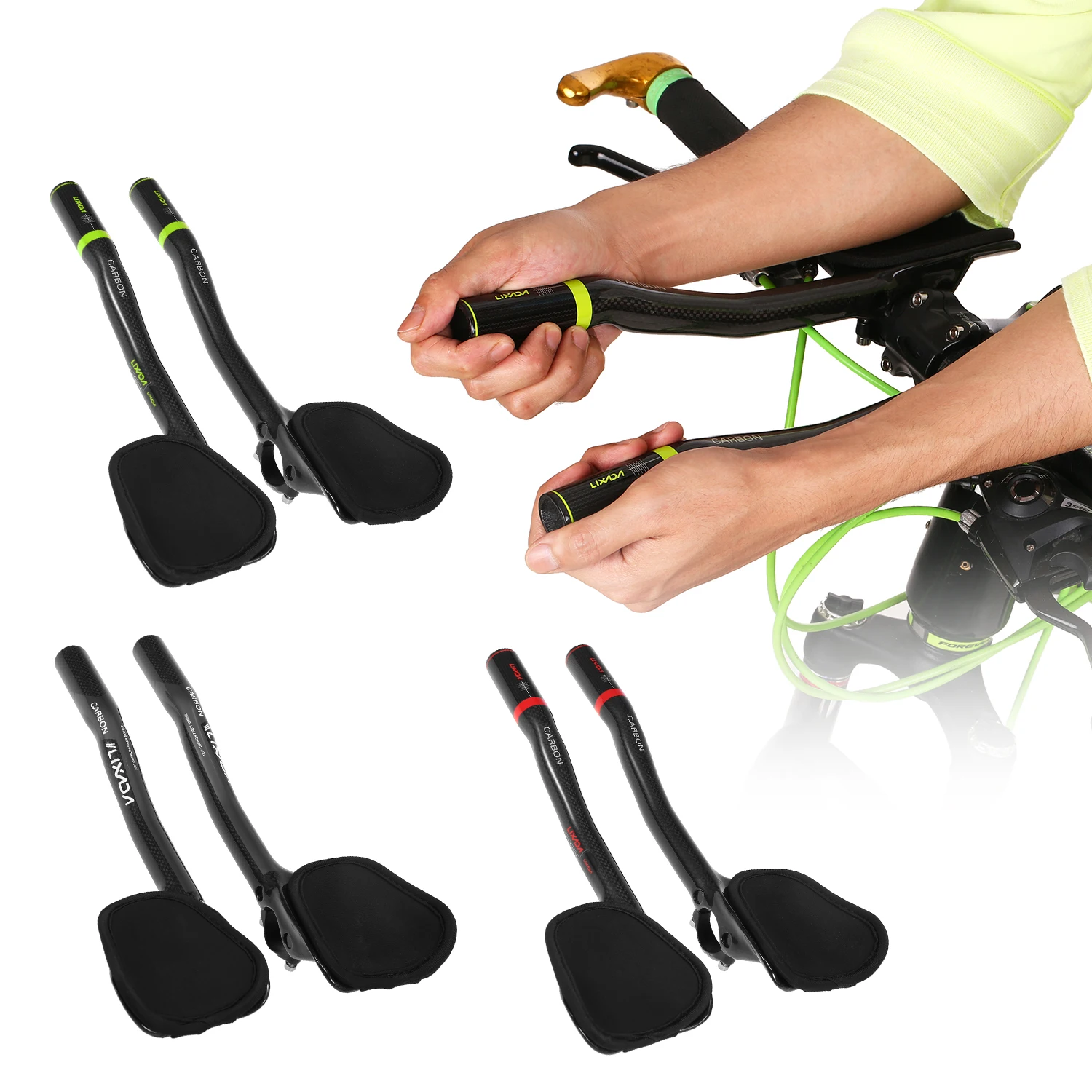 31 8 мм руль из углеродного волокна для велосипеда TT велосипедный Аэро бар отдыха