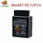 Инструмент диагностики HHOBD ELM327 V2.1 V1.5 Bluetooth Super Mini ELM 327 OBD2 CAN-BUS сканер HH OBD ELM327 для Android Windows