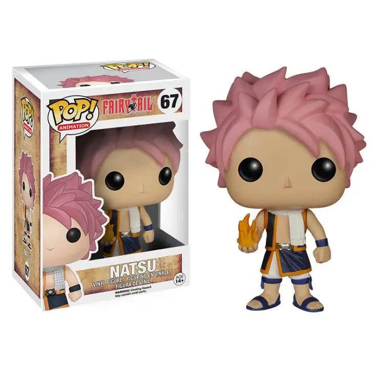 Funko Pop Fairy Tail #67 винил наз 2020 фигурка Коллекционная модель игрушки для ребенка