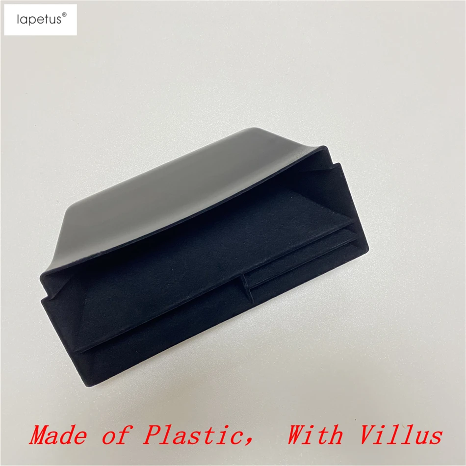 

Lapetus Auto Central Control Storage Box Modified Plastic Interior Car Black Accessories Fit For Mazda 3 2019 2020 2021