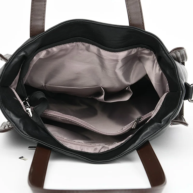 

Women Bag Designers PU Leather Handbags Women Shoulder Bags Female Luxury Top-handle Bags Fashion Brand Handbag Shopping Packets