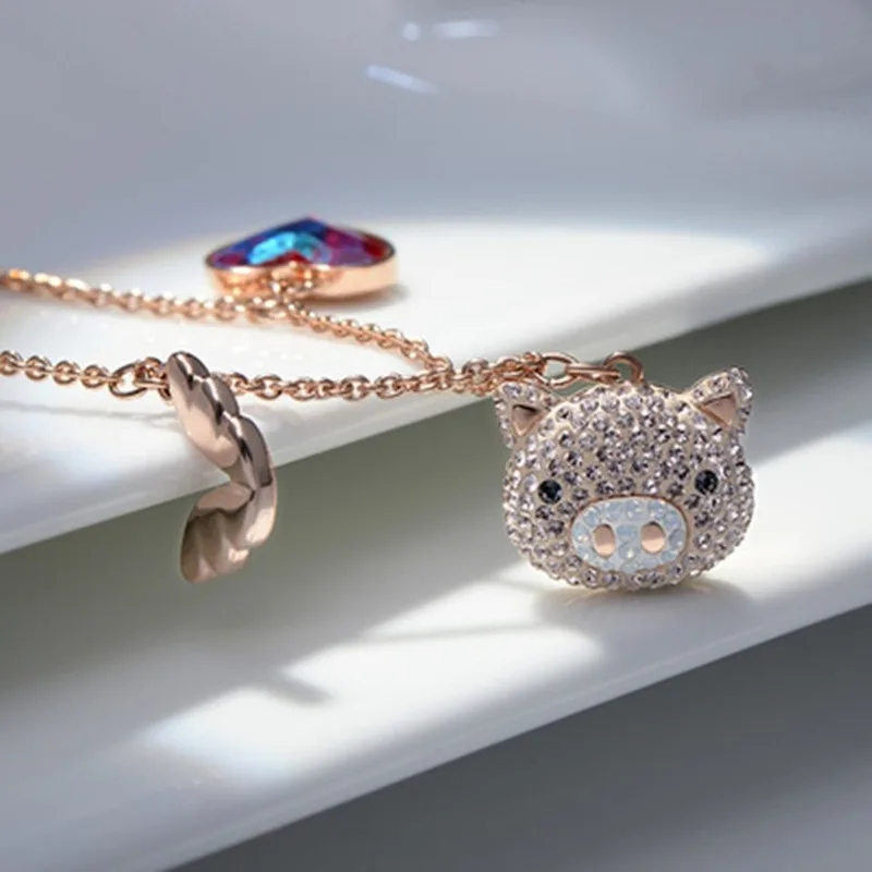 

[Hot Sale] High quality fashion charm cute cute piggy romantic female bracelet women jewelry