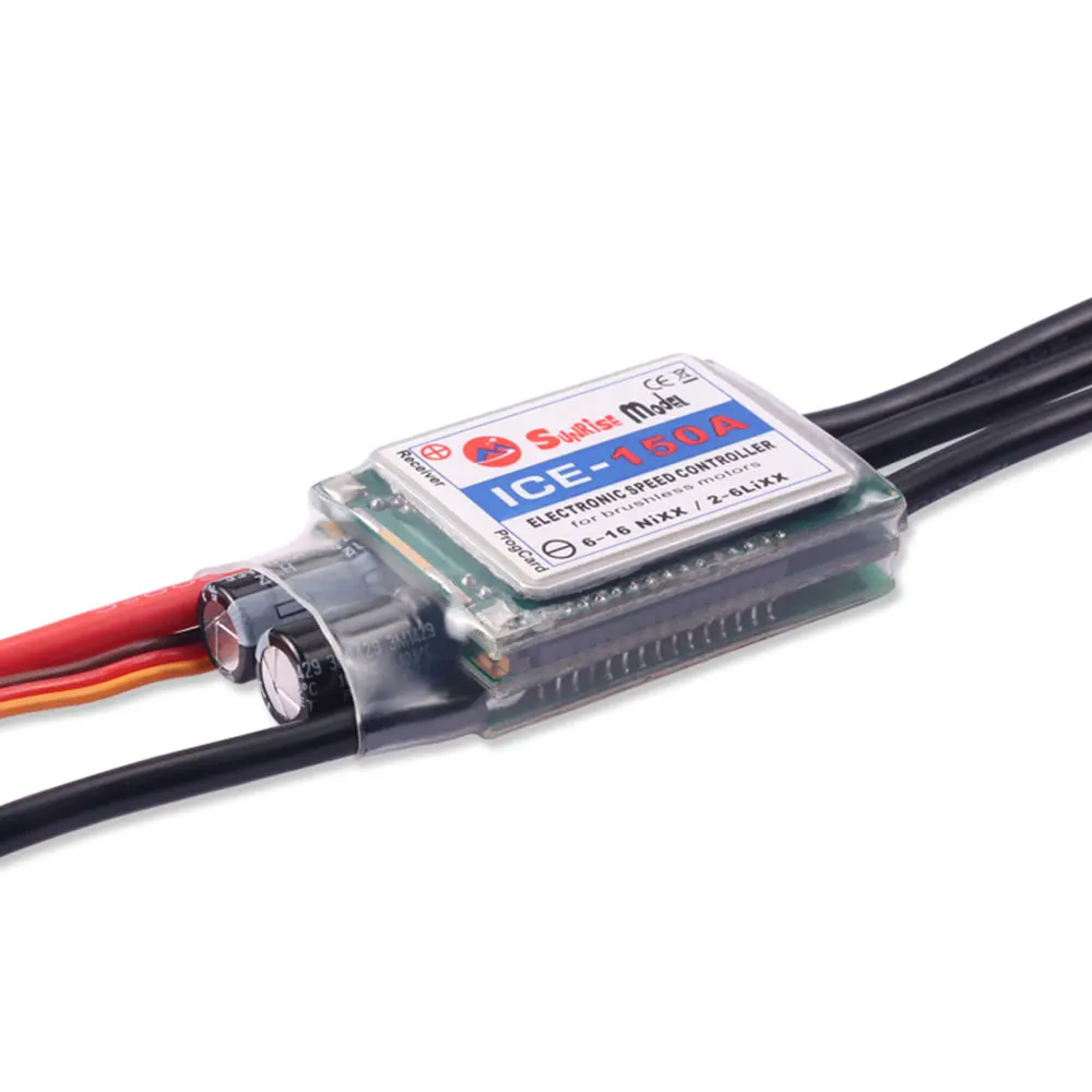 SunriseModel ICE 2-6S Вертолет Самолет бесщеточный ESC с выходом BEC 18A 30A 40A 45A 60A 90A 100A 120A 150A для