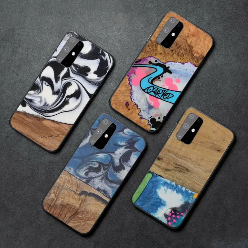 

Carved tree buirl design grain Phone Case For Samsung galaxy A S note 6 7 8 9 10 20 30 50 51 70 edge plus lite mobile bags