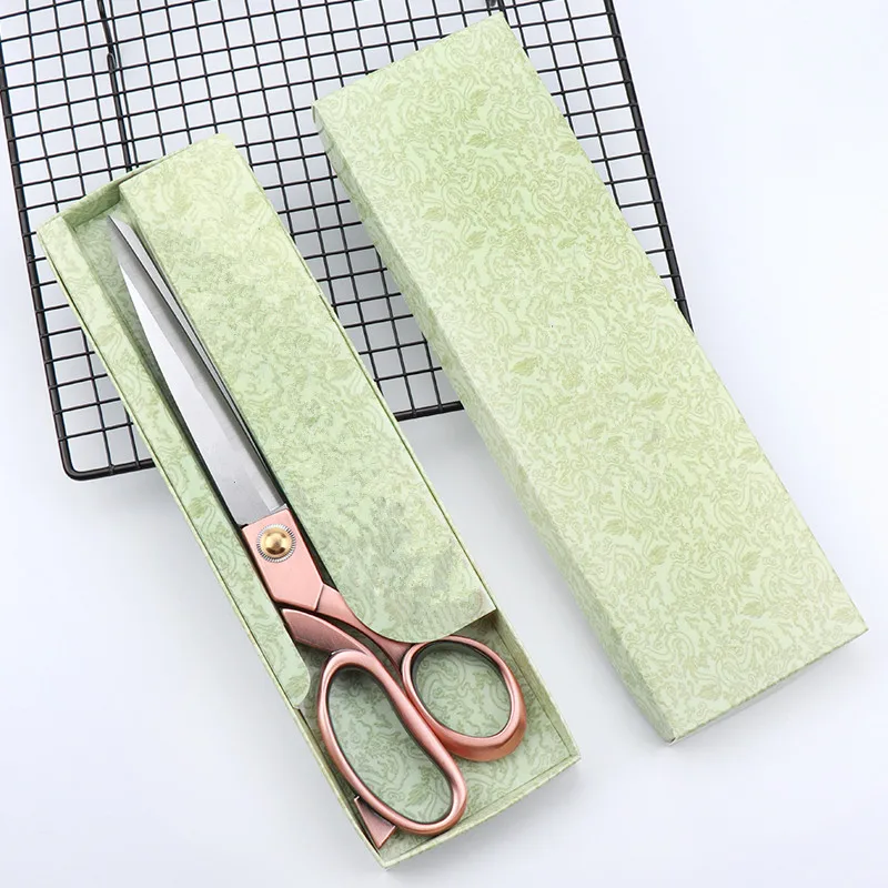 Большие ножницы из нержавеющей стали для вышивки ткани и бумаги аксессуары шитья