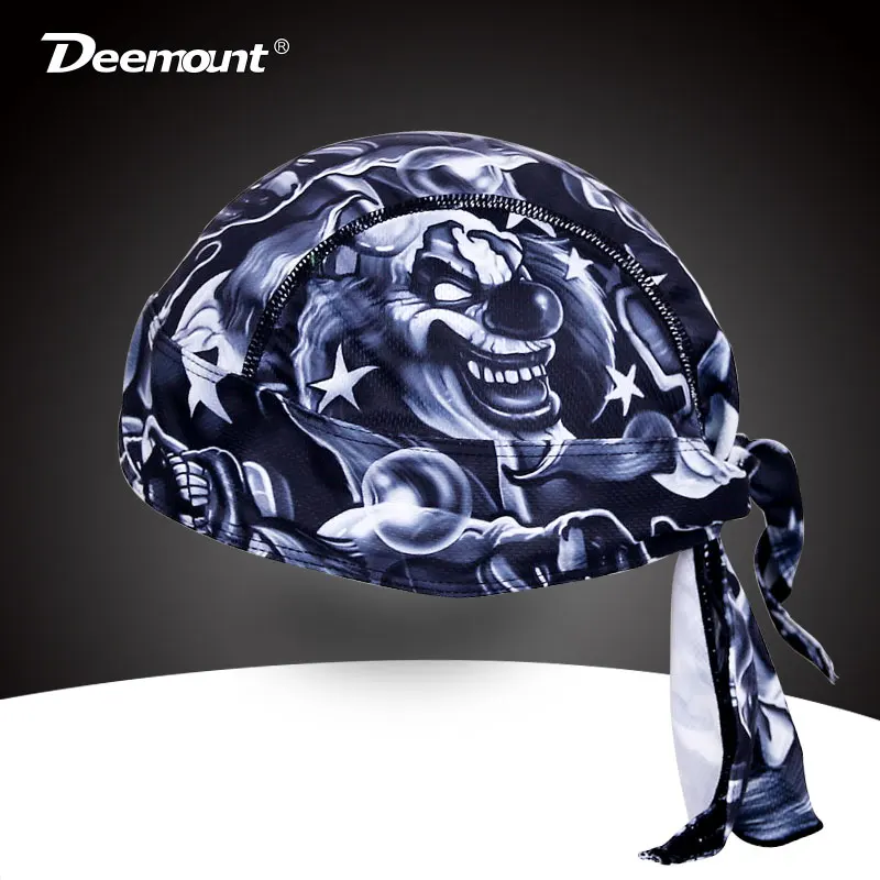 Шапка для езды на горном велосипеде головной убор с принтом пиратский платок