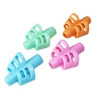 1 шт. детский пишущий карандаш держатель для кастрюли дети учатся тренировать Силиконовая ручка вспомогательный захват осанки Ортез студентов