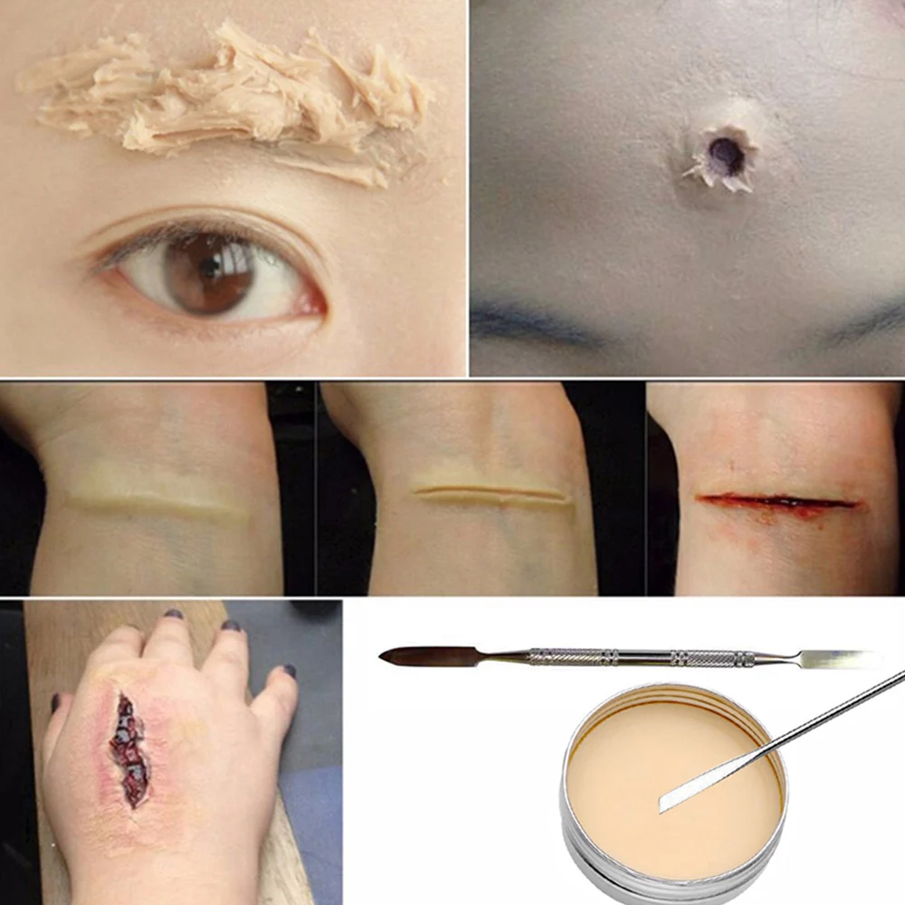 30 г шрам для макияжа воск спецэффекты драма макияж поддельная рана восковой с