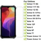 Стекло для Ulefone Armor Power 13 14 11T 12 10 9E 9 8 7 6 X9 Pro X8i X7 X6 6E 7E 6S стекло Ulefone Note 7T 6 10 12 13P стекло 3-1 шт.