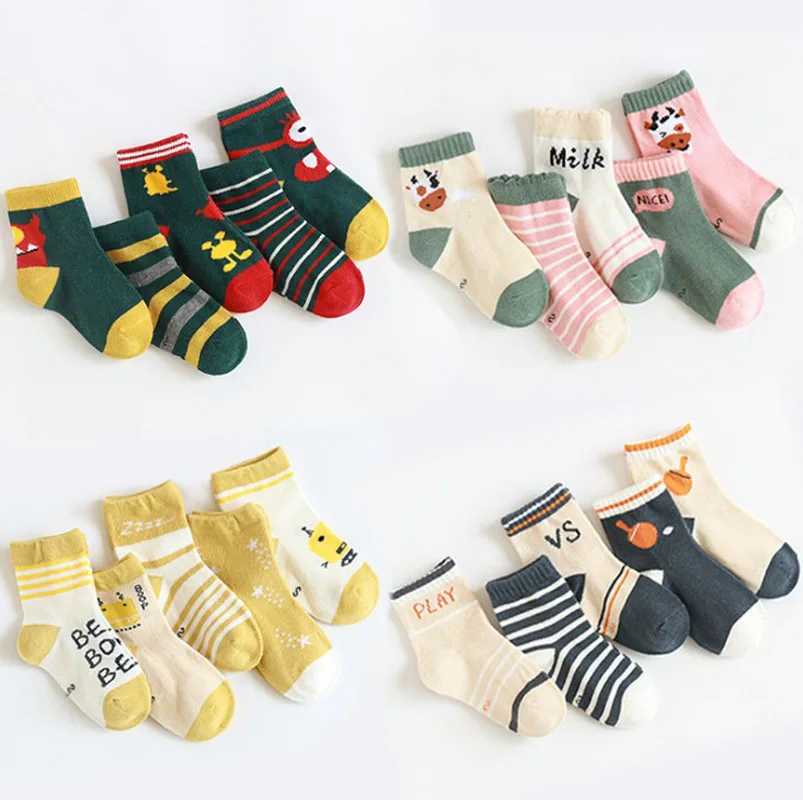 

10 Pairs/Lot Socks For Boys 8 Years 2020 Autumn Winter Child Socks Cotton Infant/Kids/Children Socks Girls 1 2 3 4 5 6 7 8 9 10